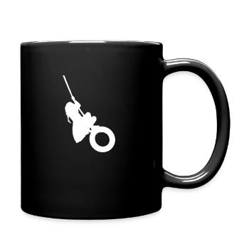 Tire swing swings girls playground - Full Colour Mug - black - Right