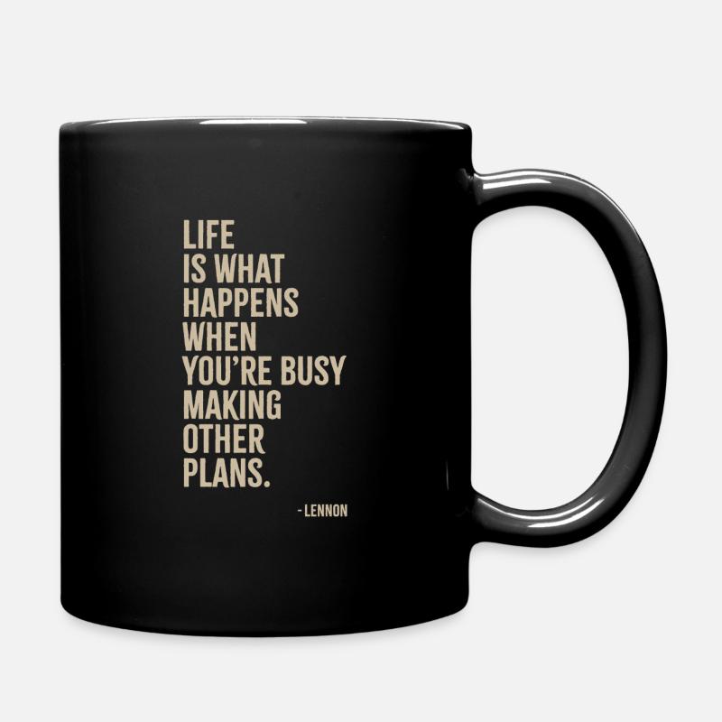 Plan - Full Colour Mug - black