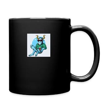 Krampus Percht Devil 2303 - Full Colour Mug - black - Right
