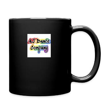 AJ Dance Company - Tasse einfarbig - Schwarz - Rechts