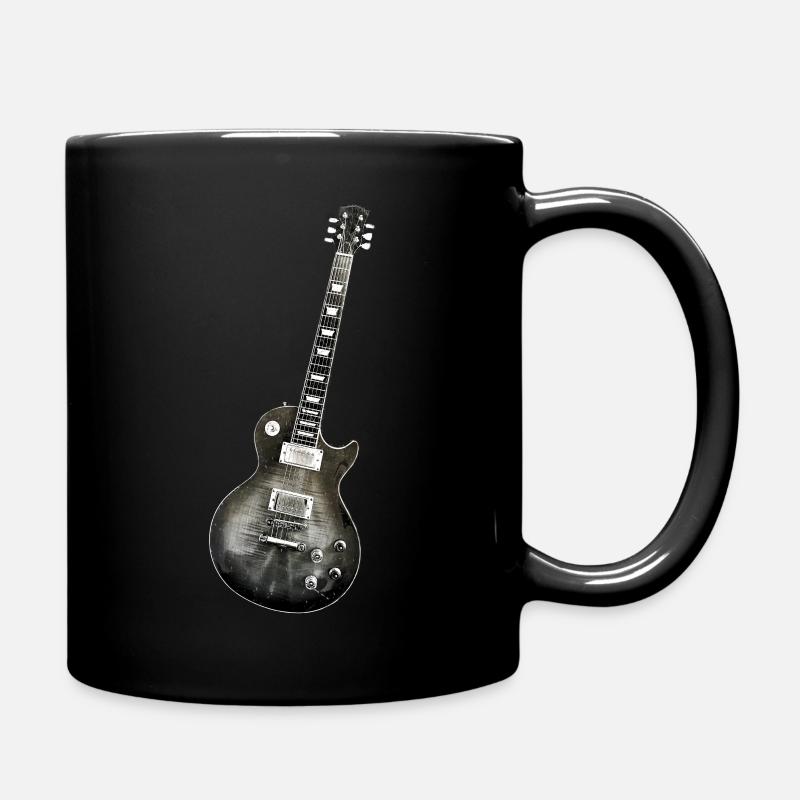 EGitarre - Tasse einfarbig - Schwarz