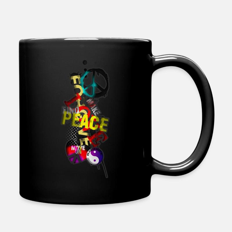 Balance in Ihrem Schachrennen - Tasse einfarbig - Schwarz