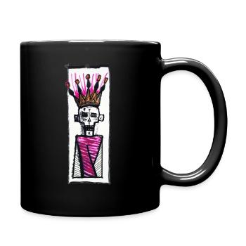 SKULL KING - Full Colour Mug - black - Right