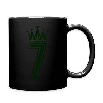 7 krone - Tasse einfarbig - Schwarz - Rechts
