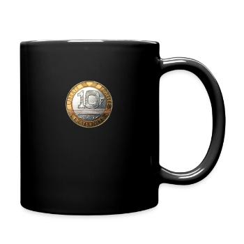 douce france - Mug uni - noir - Droite
