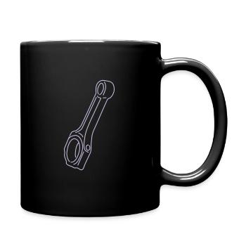 Bielle du moteur - Mug uni - noir - Droite