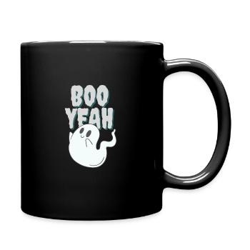 Boo oui - fantôme mignon - Mug uni - noir - Droite