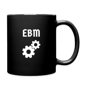 Old School EBM - Musique corporelle électronique - Mug uni - noir - Droite
