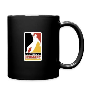 Handball - Team Germany - Full Colour Mug - black - Right
