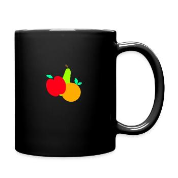 Fruits Fruits Végétal - Mug uni - noir - Droite