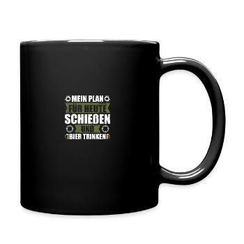 My Plan Sport Shooting Shooting Festival Sport shooter - Full Colour Mug - black - Right