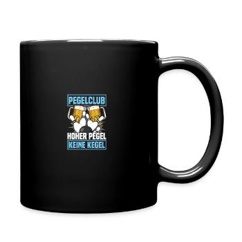 Pegelclub Kegeln Kegel Kegler Sportkegler - Mug uni - noir - Droite
