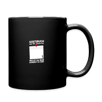44th Birthday Born 1981 Birthday Gift - Full Colour Mug - black - Right