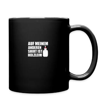 Wood Glue Carpenter Carpenter - Full Colour Mug - black - Right