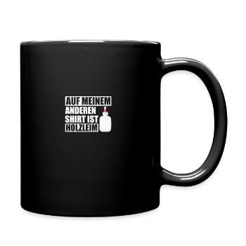 Wood Glue Carpenter Carpenter - Full Colour Mug - black - Right