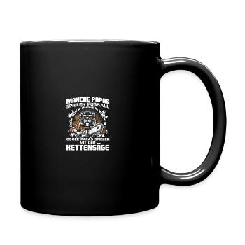 Cool Daddy's Chainsaw Wood Making Woodsman - Full Colour Mug - black - Right