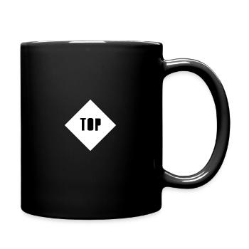 Top as a counterpart to Bottom - Full Colour Mug - black - Right