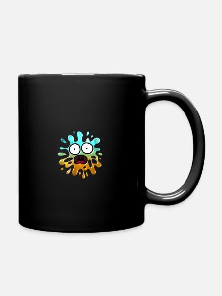 Slimey choqué - Mug uni - noir
