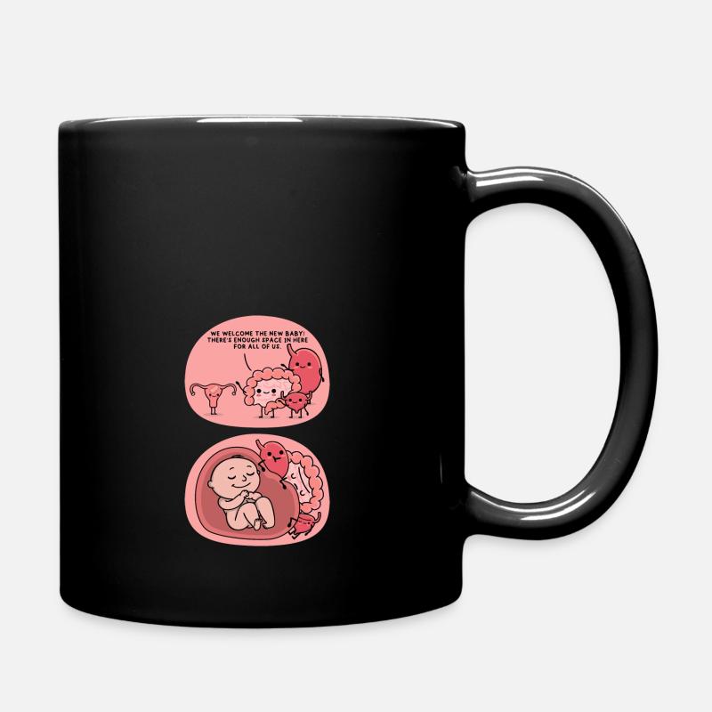 Grossesse blague - Mug uni - noir