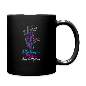 Musique électronique - Mug uni - noir - Droite