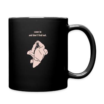 Citations non motivantes - venez le découvrir - Mug uni - noir - Droite