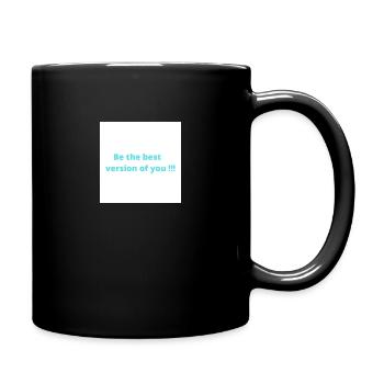Be the best version of you - Full Colour Mug - black - Right