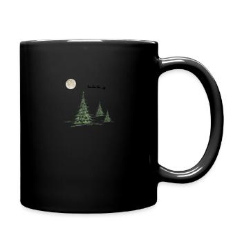 Oh Holy Night - Full Colour Mug - black - Right