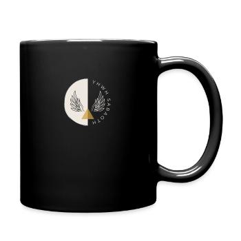 Gottesnamen: YHWH Sabbaoth, Herr der Herrscharen - Tasse einfarbig - Schwarz - Rechts