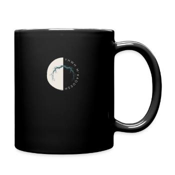 Gottesnamen: YHWH M 'Kaddesh, Gott der heiligt - Tasse einfarbig - Schwarz - Rechts