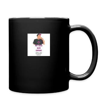 Mit Herz beim Gaming F244öSGP33568 - Tasse einfarbig - Schwarz - Rechts