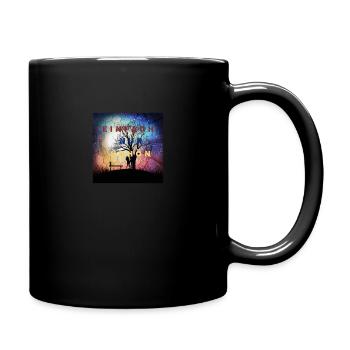 Einfach nur schön ! - Tasse einfarbig - Schwarz - Rechts
