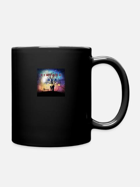 Einfach nur schön ! - Tasse einfarbig - Schwarz