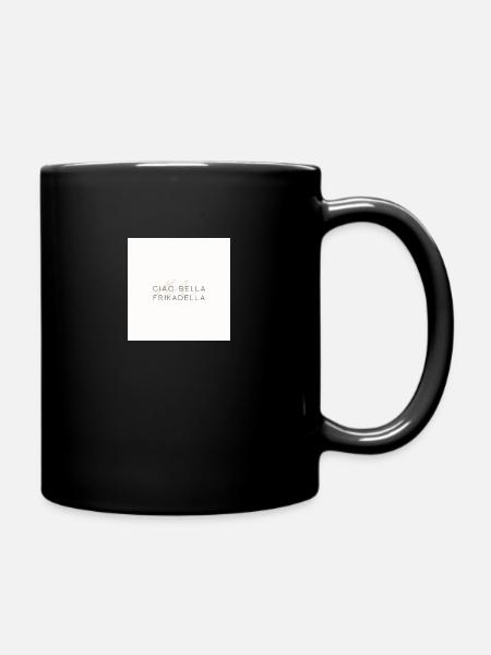 Ciao Bella Frikadella - Tasse einfarbig - Schwarz