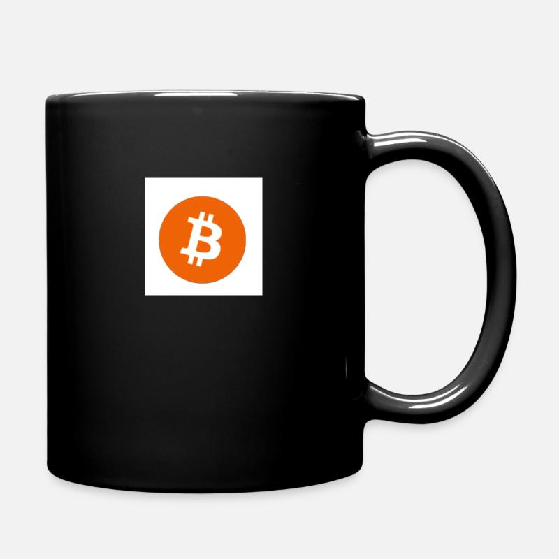 Bitcoin - Full Colour Mug - black