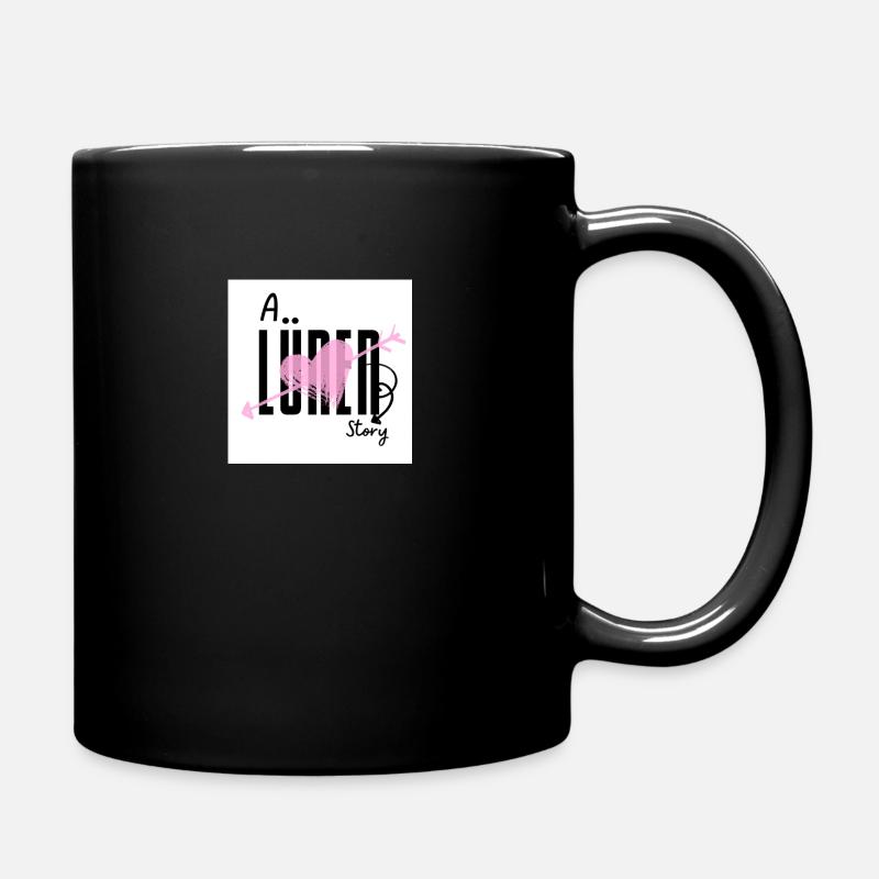 A Lünen Love Story - Tasse einfarbig - Schwarz