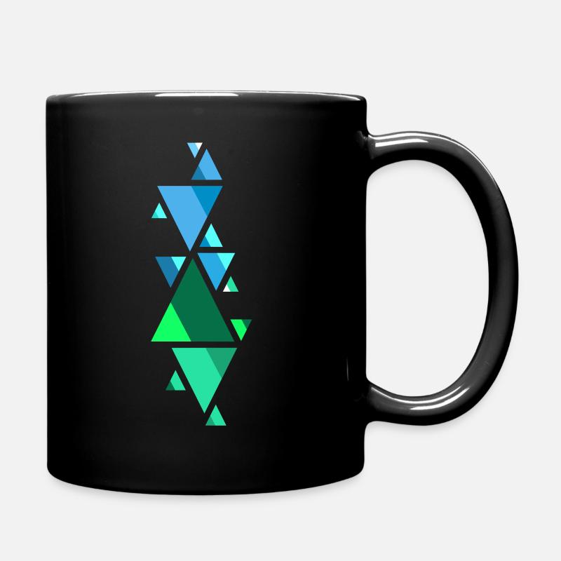 Shaped Fonts - Tasse einfarbig - Schwarz