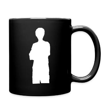 Young Silhouette - Full Colour Mug - black - Right