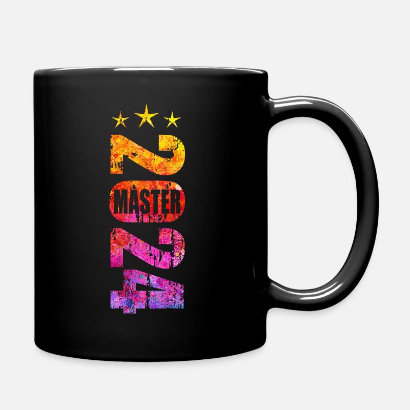Master 2024 - Tasse einfarbig - Schwarz