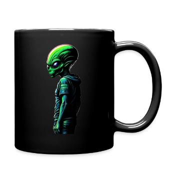 Étranger - Mug uni - noir - Droite