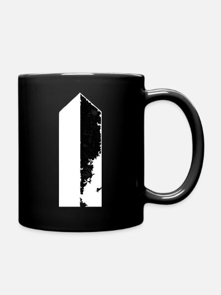 monolith - Faszination für das Unbekannte - Tasse einfarbig - Schwarz