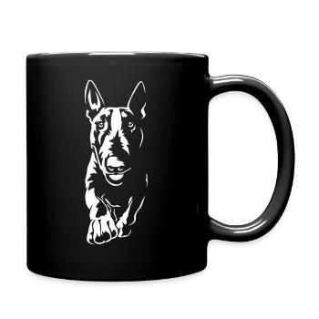 Bull Terrier "Black Edition" - Full Colour Mug - black - Right