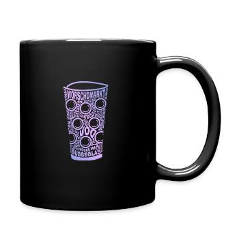 Palatinate Palz Palatinate dialect Palatinate Schorle - Full Colour Mug - black - Right