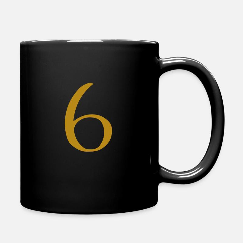 6 - Full Colour Mug - black