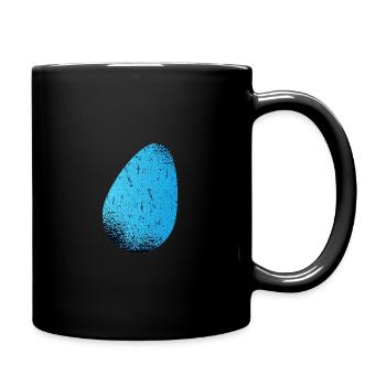 Oeuf de Pâques - Joyeuses Pâques - Mug uni - noir - Droite