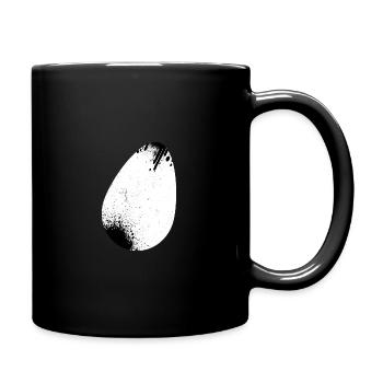 Oeuf de Pâques - Joyeuses Pâques - Mug uni - noir - Droite
