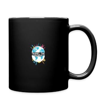 Voyage dans le monde Meme Top 10 World Sight - Mug uni - noir - Droite
