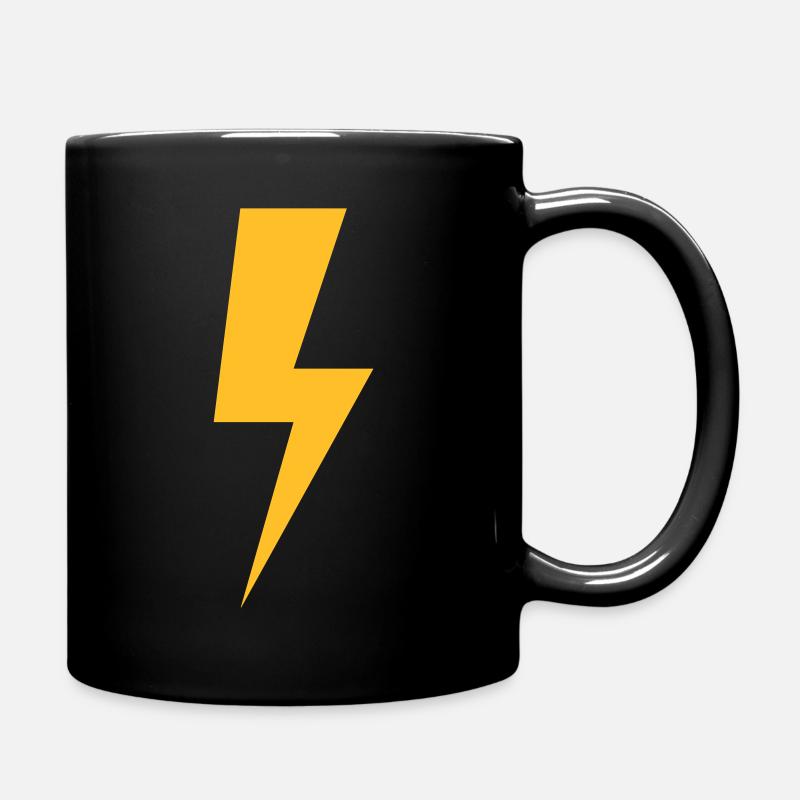 foudre - Mug uni - noir