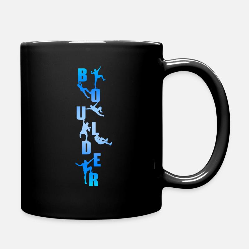 boulder - Tasse einfarbig - Schwarz