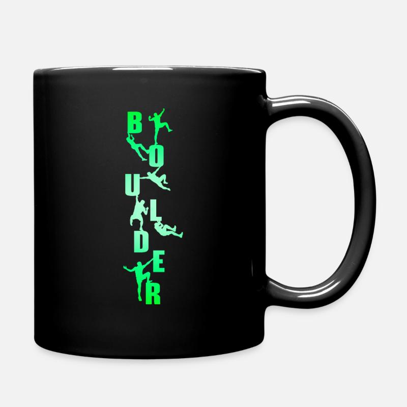 boulder - Tasse einfarbig - Schwarz