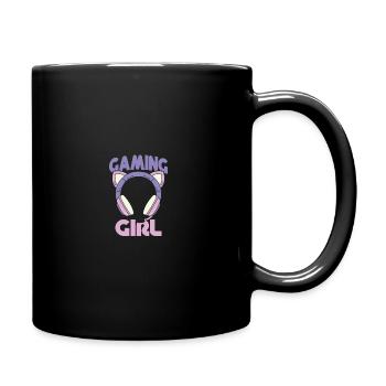 Gamer Girl Gambler Gamer GamblerGirl Gamergirl - Mug uni - noir - Droite